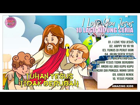 Playlist - 10 Lagu Kidung Ceria - Emma Ribka X Amazing Kids - Sekolah Minggu