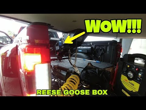 WHY a Reese GOOSEBOX and not a Fifth Wheel Pinbox!