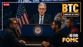 AO VIVO: FOMC Decide o Futuro do Bitcoin - Assistindo com Yuri e Adm