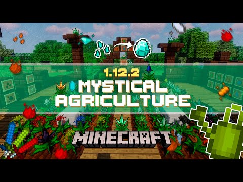 ✔Planting ORES in MINECRAFT!  - Mystical Agriculture