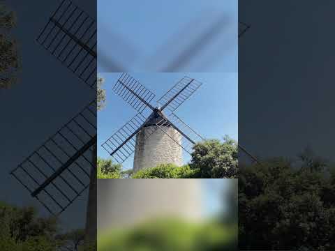 Moulins d'Alphonse Daudet & Château de Montauban - Voyage dans le Temps en Provence ⏳🏰 #shorts