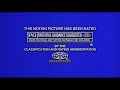 Universal Pictures MPAA PG Rating Screen 1998