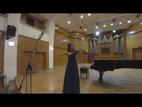 Lora Markova (17 years) - Bach, Partita 2, Gigue