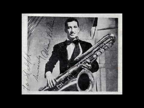 Adrian Rollini on vibes and bass sax - Rare broadcast