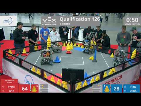 2018 VRC Sci Q126 - 5735K 621A vs 7110Z 3682A - 126 to 65