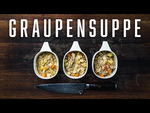 Klassische Graupensuppe – Stephan Schnieder kocht
