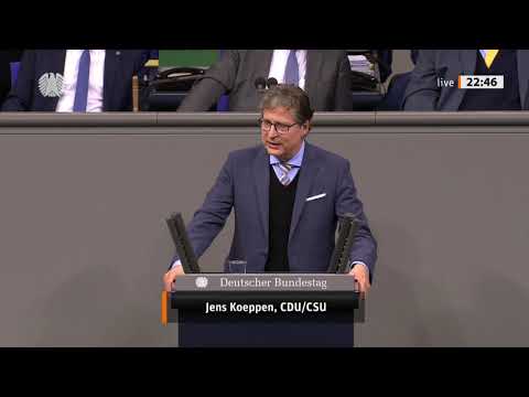 "Koeppen - ganz direkt" vom 28.01.2021. Rede im Bundestag: Reform des Bundesbedarfsplangesetzes