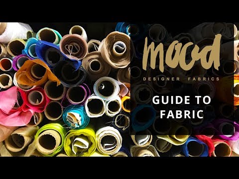 Mood Fabrics 119826 Navy and White Geometric Gauzy Cotton Woven Video