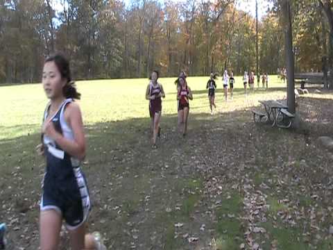 NJ Bergen County XC Champs 2011 Freshman Girls Darlington Park