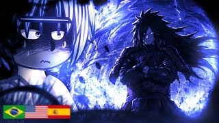 🩸👁 Rick And Morty React to Morty As Madara Uchiha - Gacha React