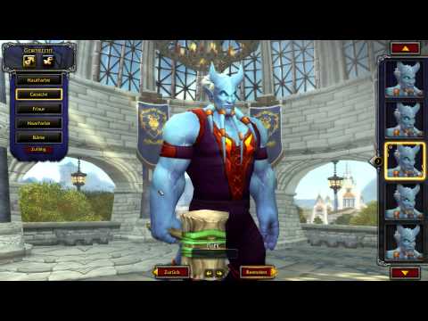 [Warlords of Draenor] New Draenei male faces