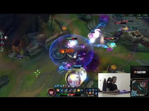 Insane end in LCS and Caps smurfing on Stream