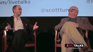 Scott Turow in conversation with Brian Dennehy at Live Talks Los Angeles