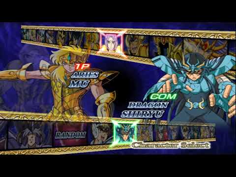 Saint Seiya The Hades PS2 - Select Screen All Characters OST