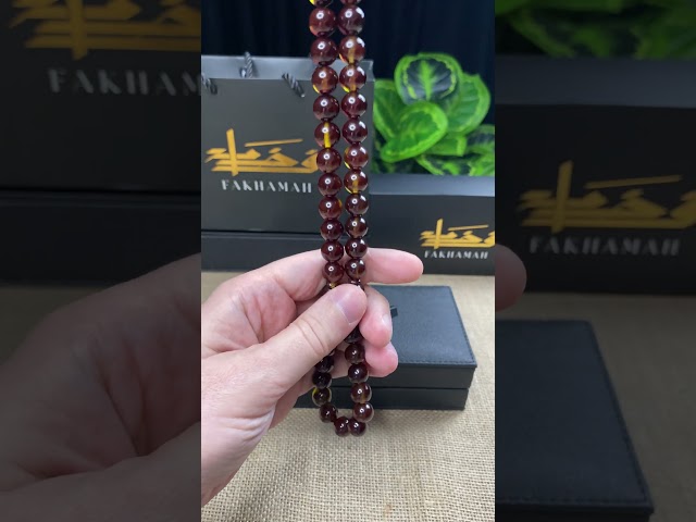 مسباح مسكي بني معتّق ممزوج بأصفر زيتي