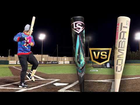 ATLAS vs. COMBAT | Best BBCOR Bat of 2025 (exit velo PR)