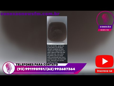 Denúncia de Moradores no Grupo de WhatsApp Sobre a Água Suja