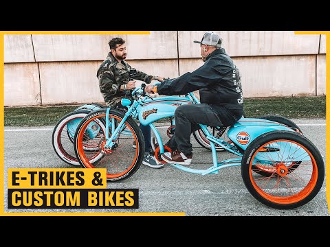 Custom Electric Trikes und Custom Bikes handgefertigt in Valencia - Chopper Bikes