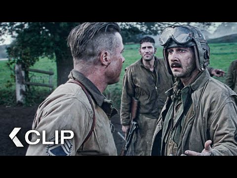 German Battalion is Coming! Scene - Fury (2014)