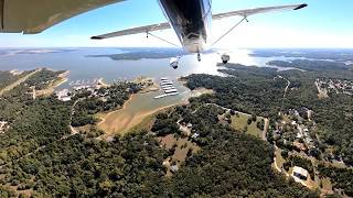Cessna 172 Flight over Lake Texoma