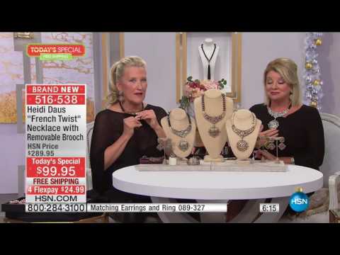 HSN | Heidi Daus Fashion Jewelry Gifts 11.01.2016 - 04 PM