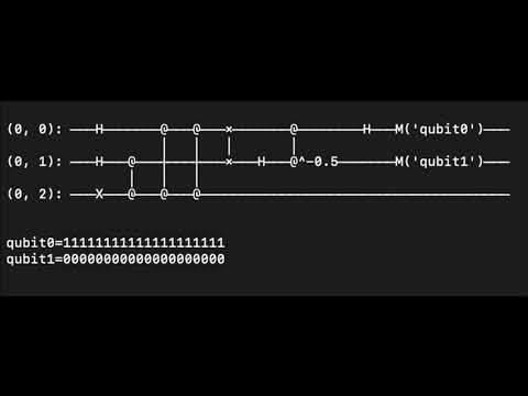 Quantum Fourier Transform