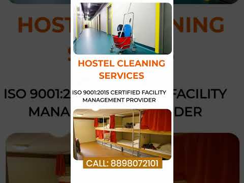 10 to 12 hours commercial hostel housekeeping services