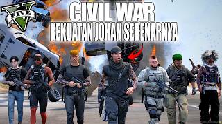 PERANG BESAR !! SEMUA  WARGA MENGIKUTI PERPERANGNYA YANG TERJADI CHAOSS !! GTA 5 ROLEPLAY
