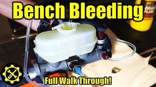 Master Cylinder - How to Bench Bleed!
