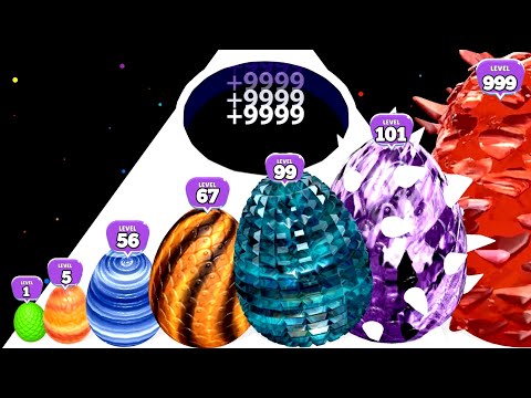 DINO HOLE 3D - Attack Hole Max Level Gameplay #asmrgameplay #levelup #satisfyingasmr