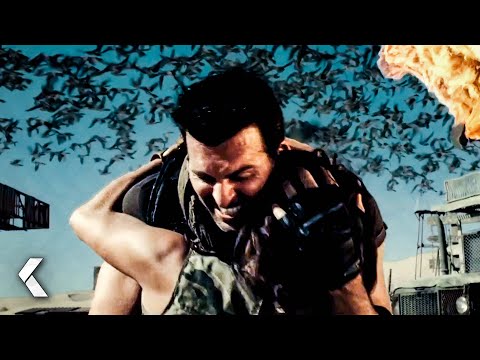 The Infected Crows Scene - Resident Evil: Extinction (2007) Mila Jovovich