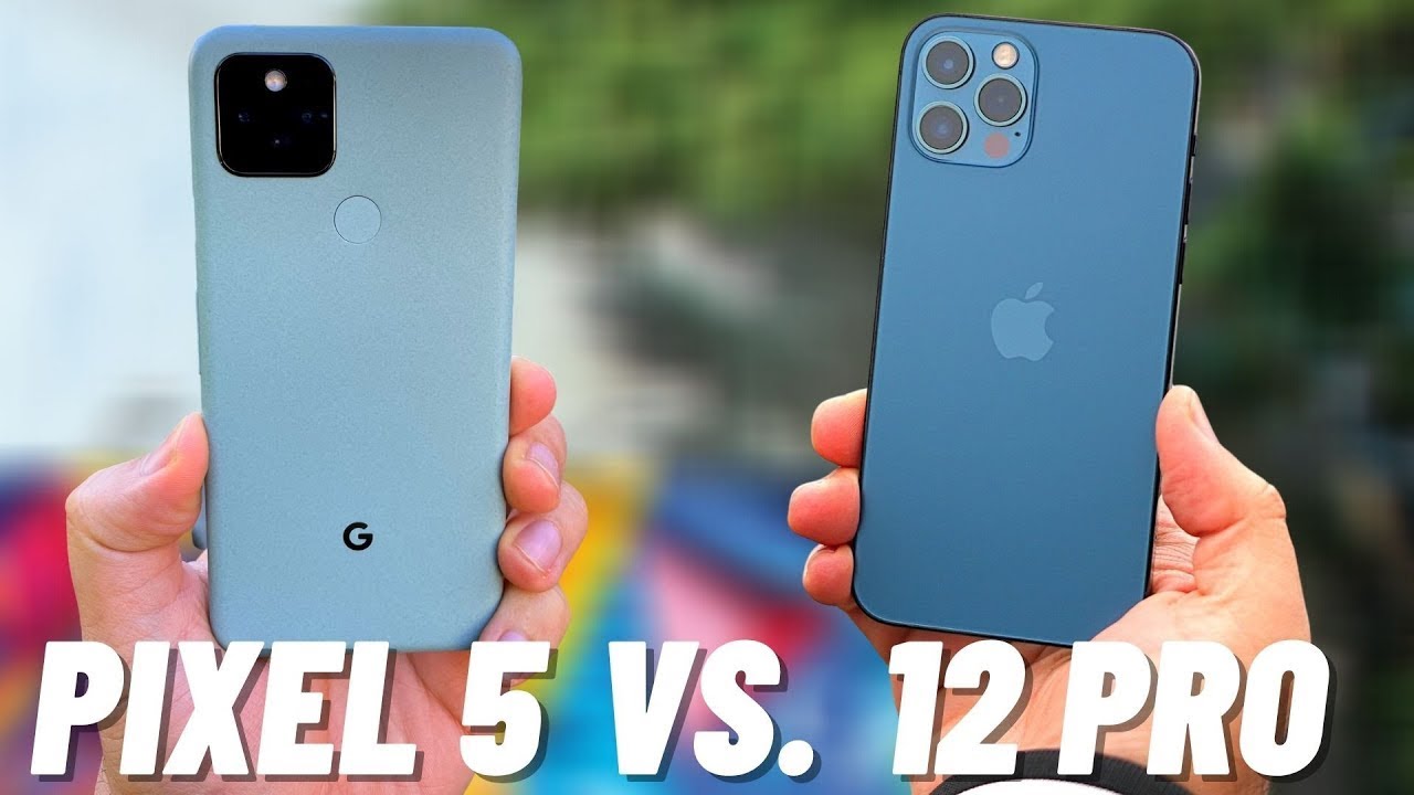 iPhone 12 vs Google Pixel 5 Camera Test Comparison!