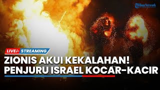 Zionis Akui Kekalahan! Markas Militer Hancur Dibabat Rudal Iran, Penjuru Israel Keos Sirene Meraung