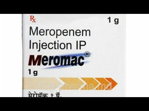 Pharma Knowledge on Injection Meromac 250 Meropenem Injection