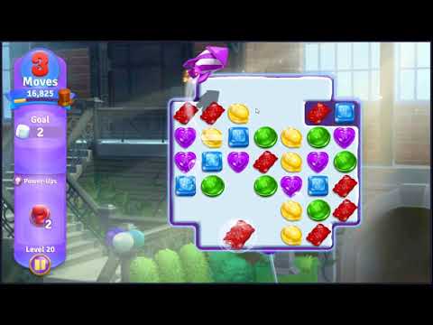 Wonka's World of Candy Level 20 - NO BOOSTERS + FULL STORY 🍫 | SKILLGAMING ✔️