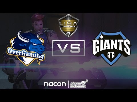 OVERGAMING  vs GIANTS GAMING - #LigaOW - PlayOffs  T1