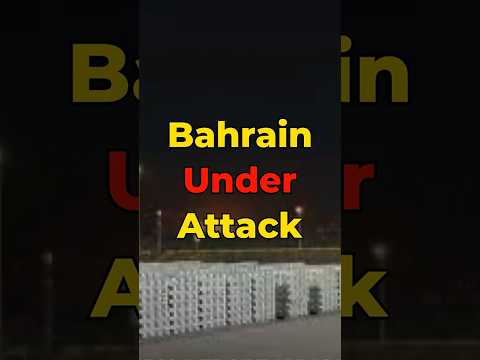 Large Blaze Near U.S. Military Base in Bahrain After Rocket Strike | Middle East Tensions Rise