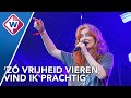 Zangeres Froukje zet Malieveld op zijn kop tijdens bevrijdingsfestival in Den Haag