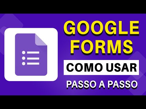 Como Usar o GOOGLE FORMS e Criar Formulários ou Provas | Tutorial