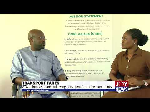 State Transport Company to increase fares following persistent fuel price increments #JoyNews