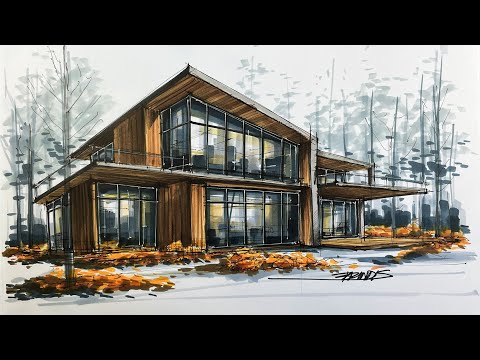 Architecture sketch / House 31