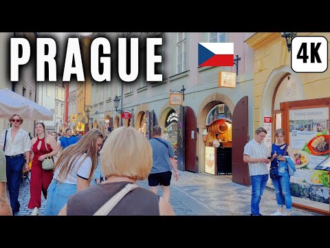 4K PRAGUE, CZECH REPUBLIC 🇨🇿 2025 | Walking Tour IDEAL for Big TVs | MUST WATCH VIDEO