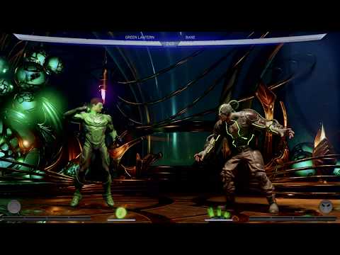 Injustice 2 Green Lantern Vs. Bane