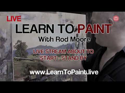Wednesday Live Painting
