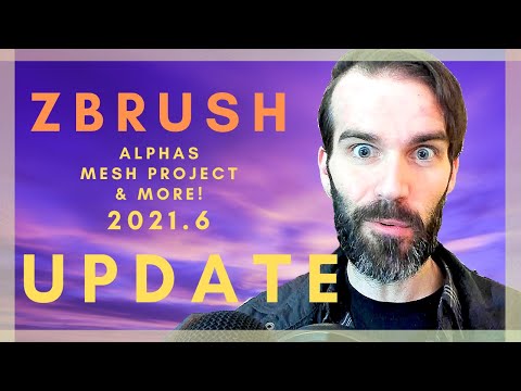 Zbrush 2021 - Update - Brush - Curves - Alpha - New: Snake Hook and More!! 2021.6