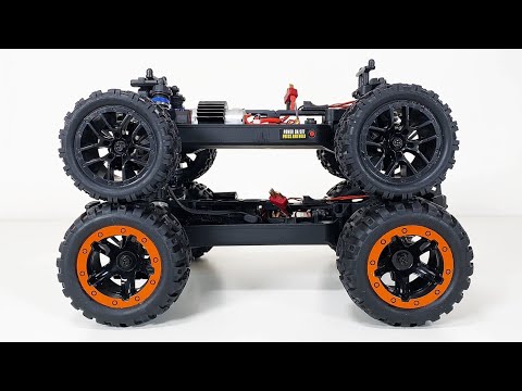 HBX 16889 (1/16) Ravage versus HBX 18859 (1/18) Rampage RC Car Trucks: Bigger? Better?!