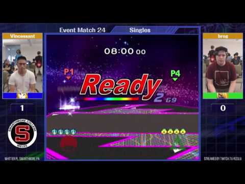 Event Match 24: Vincessant (Peach) vs brog (Sheik) - Pools