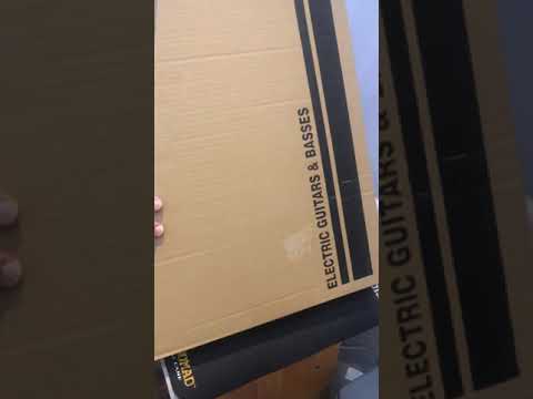 Unboxing Ibanez GIO GRG140-sb electric guitar