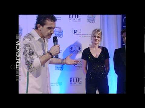 Antonio Banderas: Entrevista en evento Blue