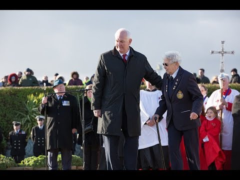 Remembrance Sunday in Rhyl, 12th November 2017